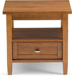 SIMPLIHOME Warm Shaker Solid Wood 20 inch Wide Transitional-Style End Tables in - Image 2