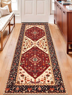 SERISSA 2x6 Washable Non Slip Boho Runner Rug - Image 5