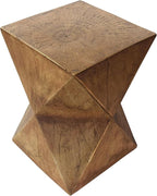 Eco-Friendly Bamboo Side Table Sustainable Material End Table - Image 8