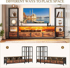 YITAHOME TV Stands for 65 inch TV Entertainment Center - Image 5