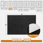 Super Absorbent Front Door Mat, Non-Slip Washable Indoor Doormats, Low Profile - Image 3