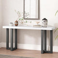 Geometric Design Console Table by Hlcodca