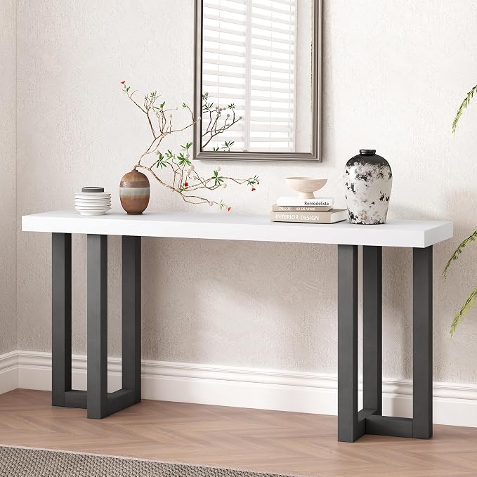 Geometric Design Console Table by Hlcodca