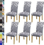 BIETYONE Stretch Dining Chair Covers Set of 6, Soft Removable Washable Kitchen by BIETYONE