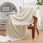 EXQ Home Fleece Throw Blanket for Couch or Bed by EXQHomeTexitleCoLtd