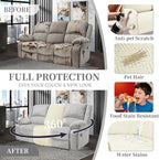100% Waterproof Sectional Recliner Couch Covers - Image 6