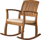 Christopher Knight Home Selma Acacia Rocking Chairs - Image 5