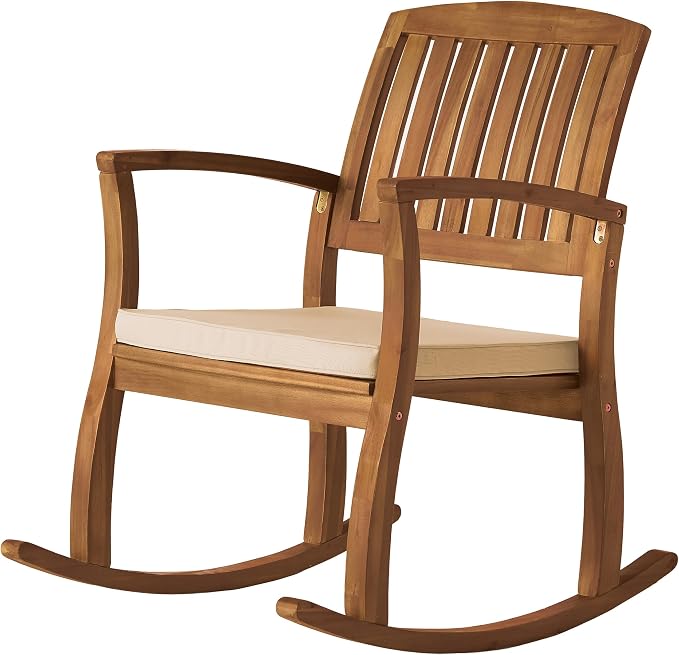 Christopher Knight Home Selma Acacia Rocking Chair by ChristopherKnightHome
