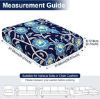 Smiry Waterproof Patio Cushion Covers, Stretch Outdoor Furniture Covers | Couch - Image 6
