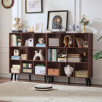 LEYAOYAO 8 Cube Bookshelf 3-Tier Bookcase - Image 4