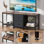 TV Stand Suitable for TVs up to 55 Inches, Entertainment Center - Image 4
