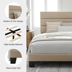 Allewie King Size Platform Bed Frame - Image 6