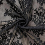 YJ YANJUN Vintage Lace Curtains 36 Inches Length-Gothic Cafe Curtains Short - Image 3