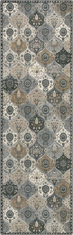 Lahome Moroccan Washable Runner Rug, 2x6 Soft Kitchen Runner Rug Non Slip | - Image 2