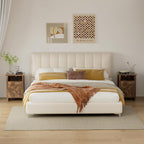 YESHOMY Farmhouse Modern Nightstands - Image 8
