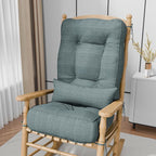 Rocking Chair Cushions with Pillow, Waterproof and Fade-Resistant Thicken by Aofeite