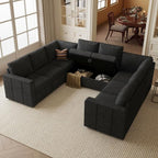 Belffin Modular Sectional Sleeper Sofa Bed - Image 4