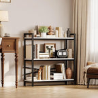 Book Shelf, 3 Tier Bookshelf 31.49" Width, Book Shelf Storage and Organization - Image 6