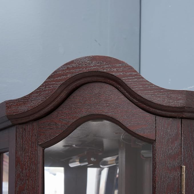 Glass Corner Display Cabinet - Image 5