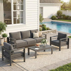 Solaste Aluminum Patio Furniture Set by Solaste