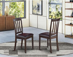 East West Furniture ANC-CAP-LC Antique Dining Chairs - Image 2