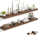 Fun Memories 55Inch Long Floating Shelves, 8 Inch Deep Shelves by FunMemories