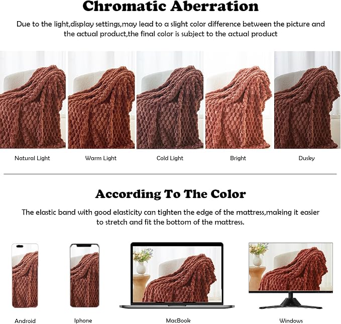 NEWCOSPLAY Fleece Clouds Cozy King Blanket - Image 6