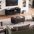 JOINICE 42.5" Oval Lift Top Coffee Table - Image 7