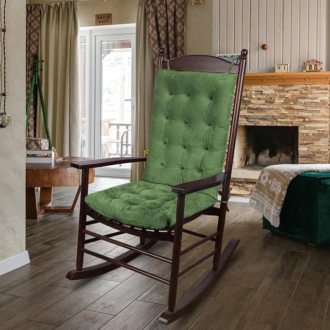 ELFJOY Rocking Chair Cushion Large Rocking Chair Pads - Image 5