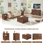Joaxswe Farmhouse Coffee Table - Image 4