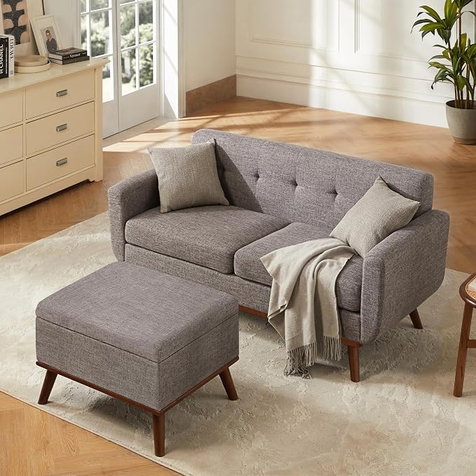 Kingfun 65" W Loveseat Sofa - Image 2