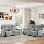 HAOMARKETS Power Reclining Loveseat Sofa Set of 2 by HAOMARKETS