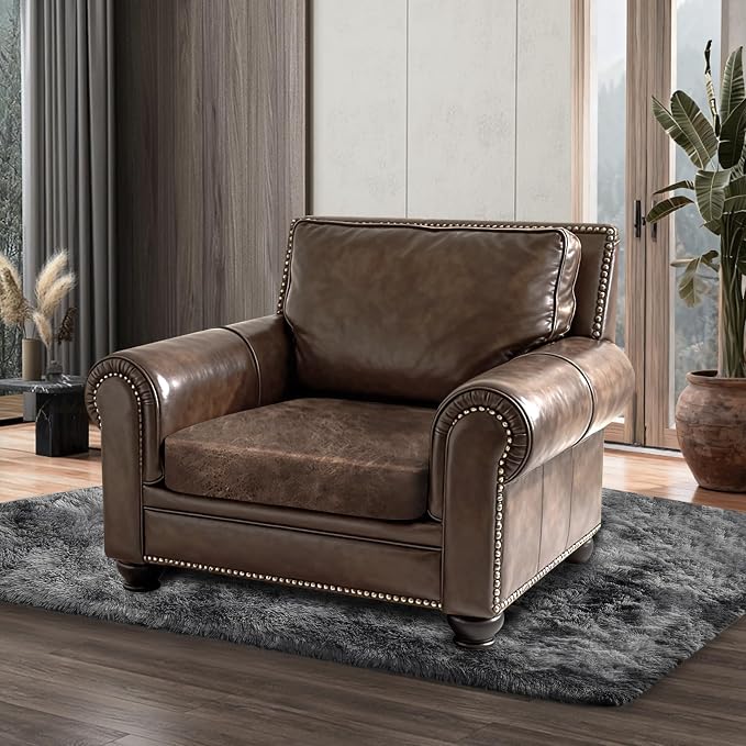 ANARACHON Leather Look Couch Cushion Covers Sofa Seat Slipcovers Sets Couches - Image 8