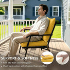 24x24 Inch Outdoor Chair Cushions Set of 2, Patio Furniture Cushions - Image 4