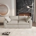 Cloud Modular Sectional Sofa Couch, 80.3" Convertible Couches Lovesofa by SofaFurniture