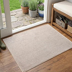 2x3 Oatmeal/White Area Rug Washable Non-Slip Soft by Unknown