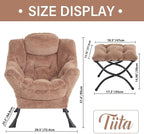 Tiita Modern Large Accent Lounge Chair - Image 4