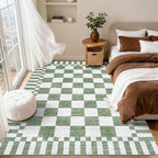 GarveeHome Checkered Rug 3x5 Area Rugs - Image 3