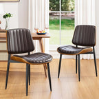 YaFiti Dining Chairs Set of 8, Mid Century Modern Dining Room Kitchen Chairs - Image 4