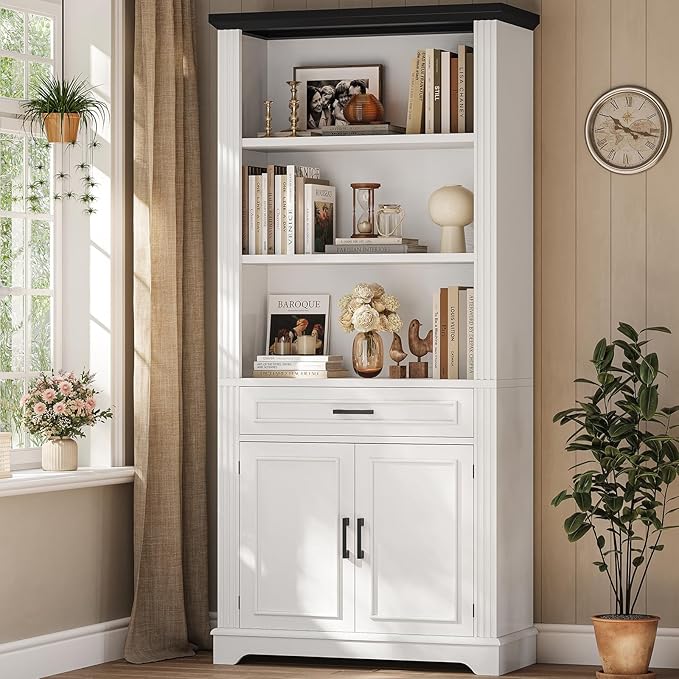 SEDETA Farmhouse Bookshelves and Bookcases by SEDETA