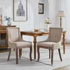 Modern Dining Chairs Set of 2, High Back Dining Chairs Side Chairs - Image 2