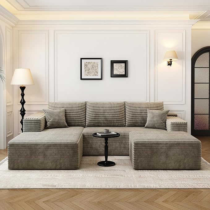 107.5" Cloud Modular Sectional Couch - Image 6