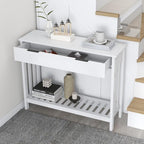 TaoHFE White Narrow Console Table - Image 4