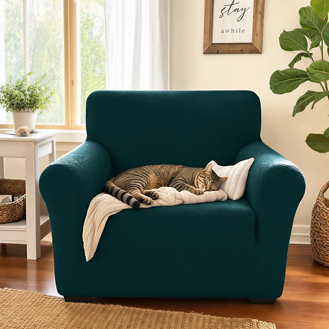 XINEAGE 2026 New Stretch Armchair Covers 1 Piece Chair Slipcovers Chair - Image 3