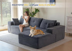 MAXYOYO 104" Modular Sectional Couch - Image 5