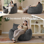 Giant Plush Bean Bag Chair for Adults - Image 5