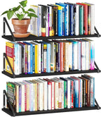 BAMEOS 24X8 Floating Shelves Rustic Wood Wall Shelf Set of 3, Bookshelf by BAMEOS