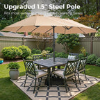 SUPERJARE 13FT Outdoor Patio Umbrella - Image 2