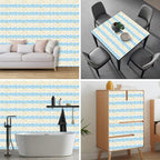HOMETITUTE Starfish and Seashell Pattern Wallpaper Peel and Stick Self Adhesive - Image 4