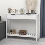 TaoHFE White Narrow Console Table - Image 5